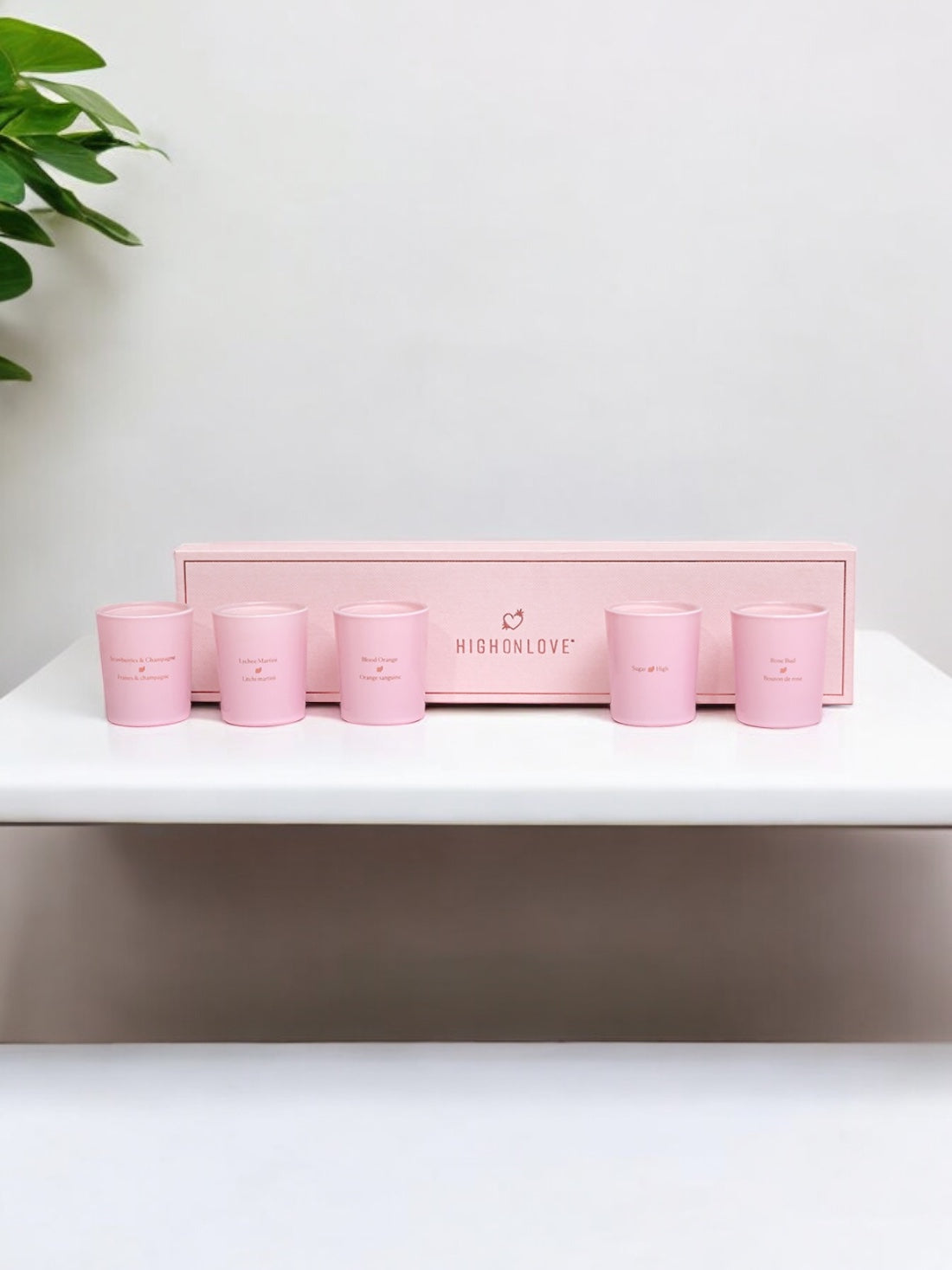 HighOnLove Mini Massage Candle Collection