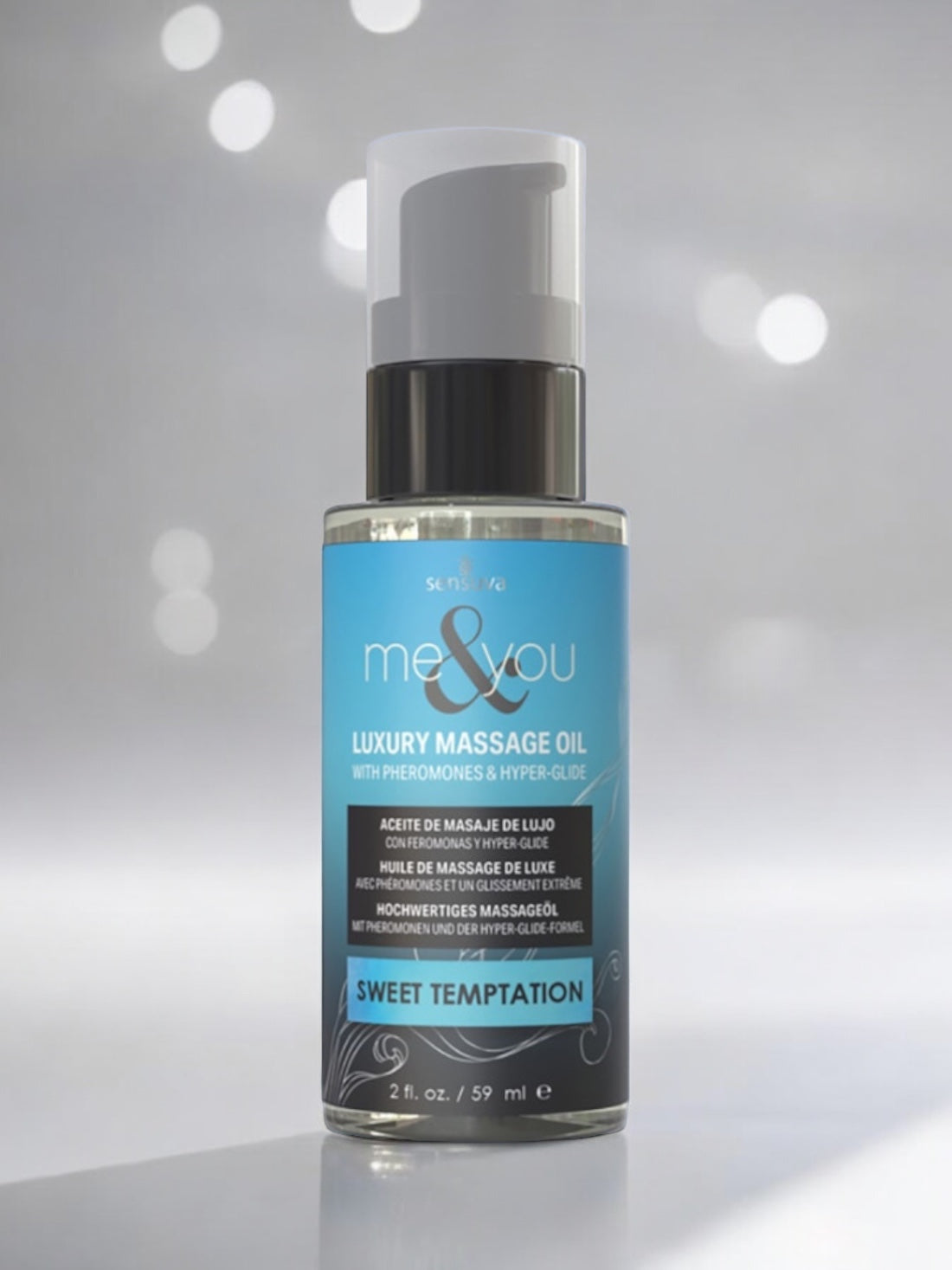 Sensuva Me & You Pheromone Massage Oil - Sweet Temptation