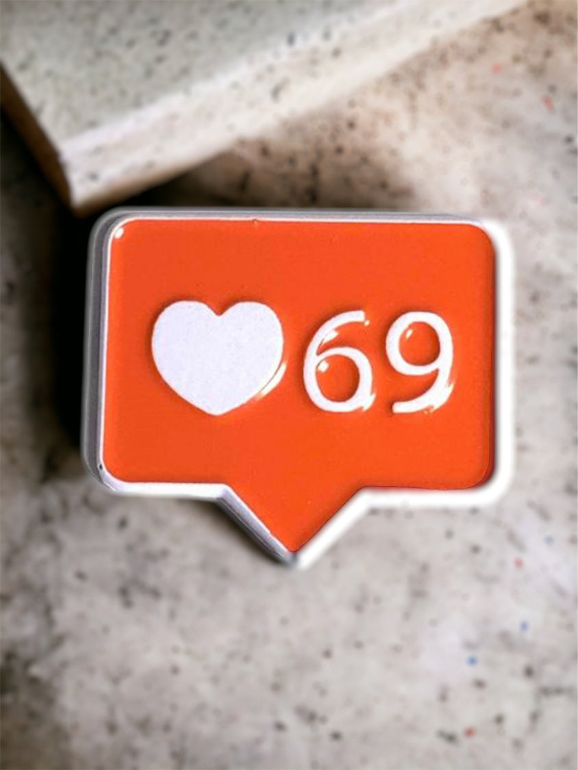 69 Likes Pin