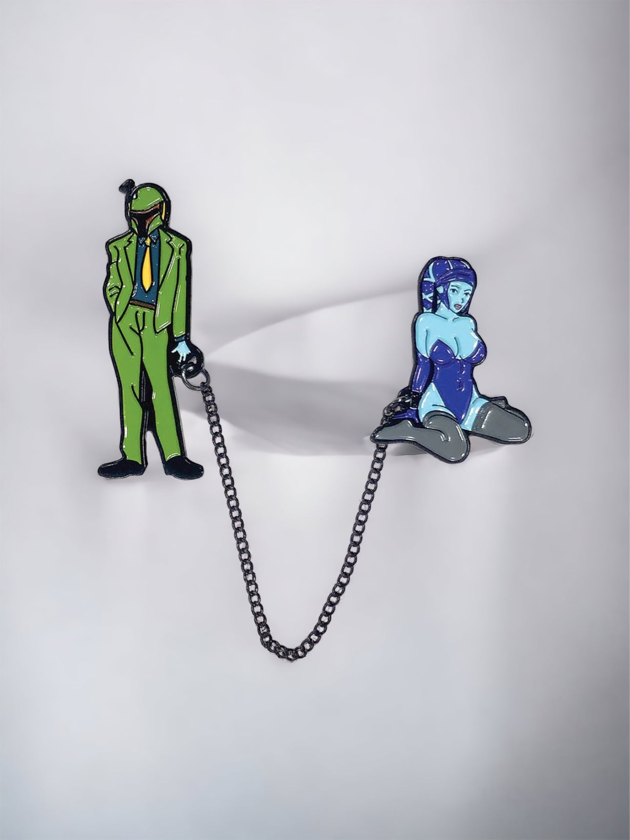 Fett Pimp & Slave Duo Pin
