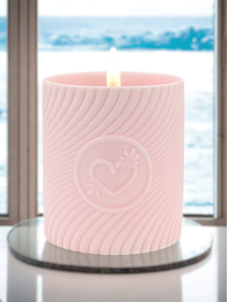 HighOnLove Pink Massage Candle