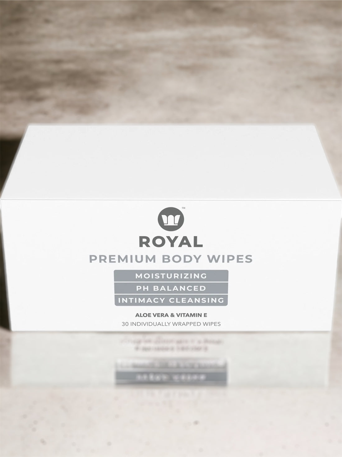 Royal Condom Intimacy Cleansing Wipes 30ct