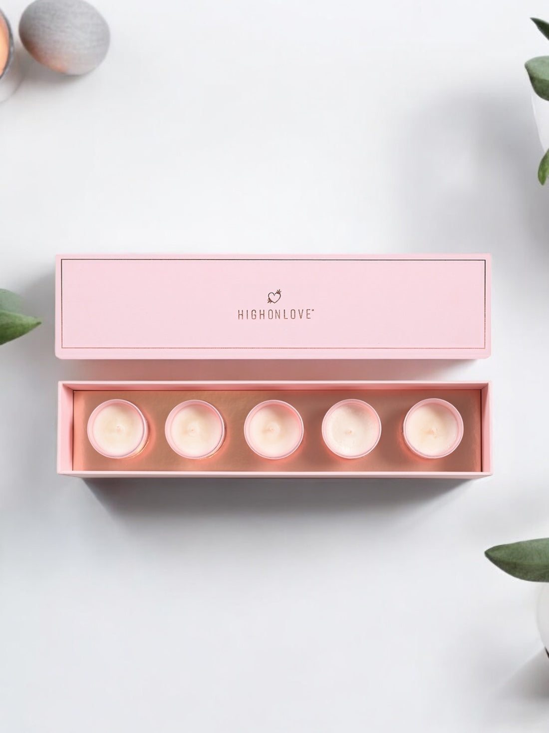 HighOnLove Mini Massage Candle Collection