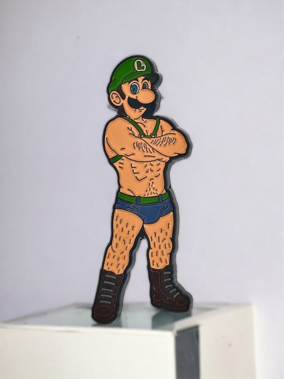 Kinky Luigi Pin