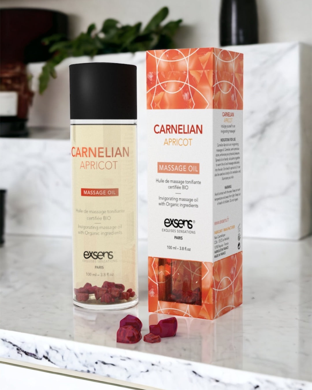 Exsens Massage Oil - Carnelian Apricot