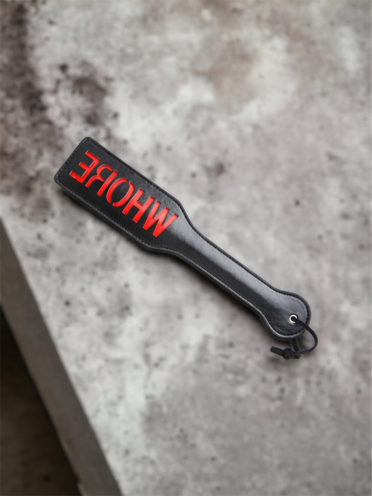 Whore Imprint Spanking Paddle