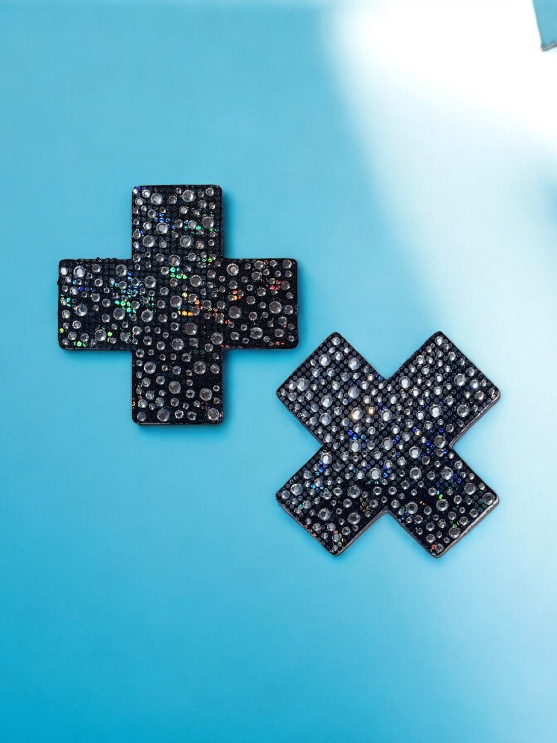 Black Crystal Crosses