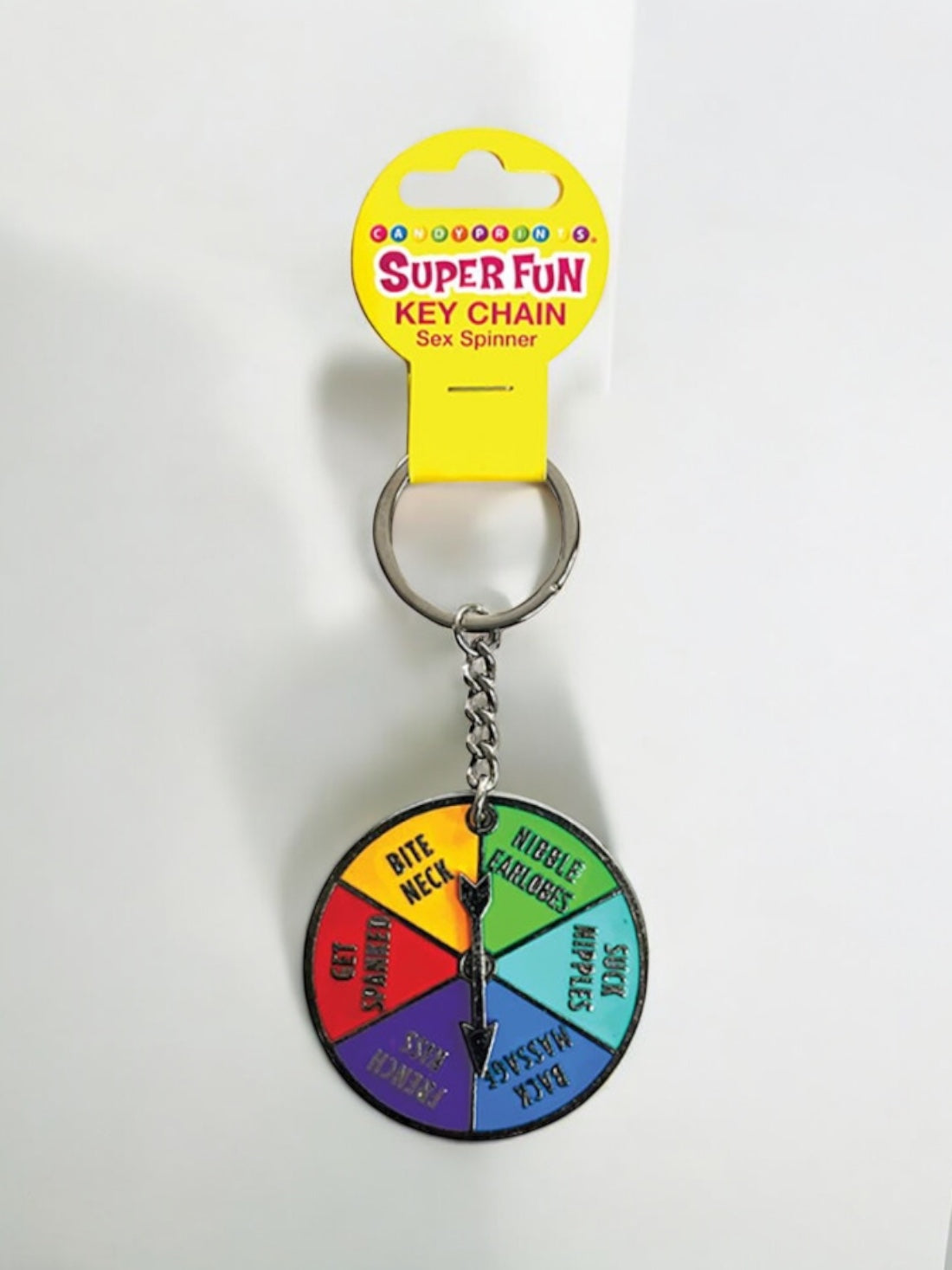 Sex Spinner Keychain