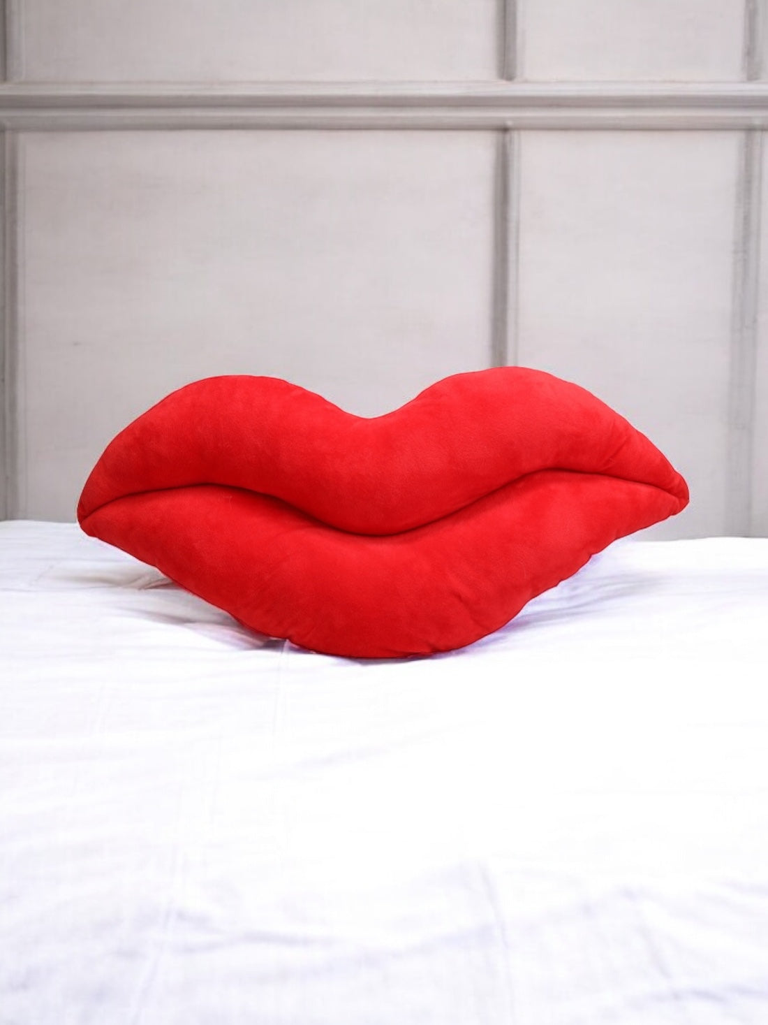Lip Pillow Plushie Red 26 in.