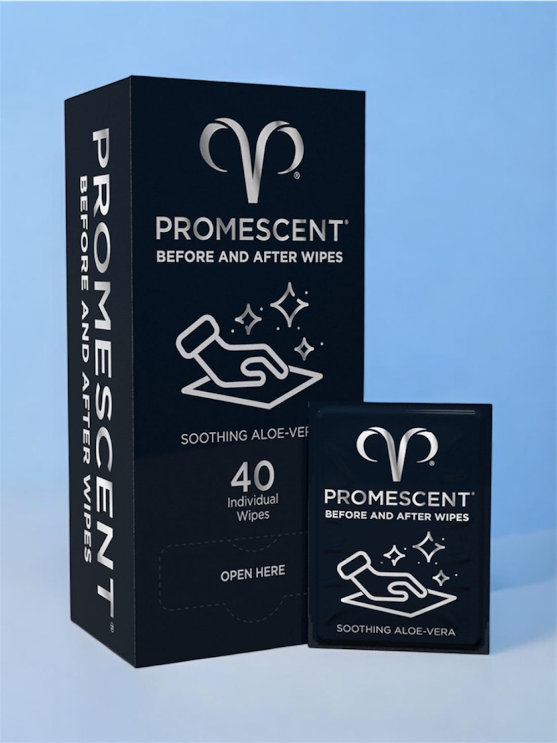 Promescent Before & After Wipes 40ct