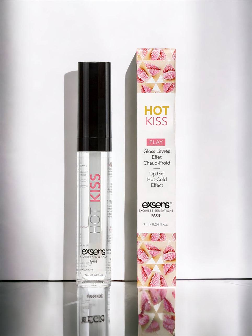 Hot Kiss Arousal Lip Gloss - Strawberry