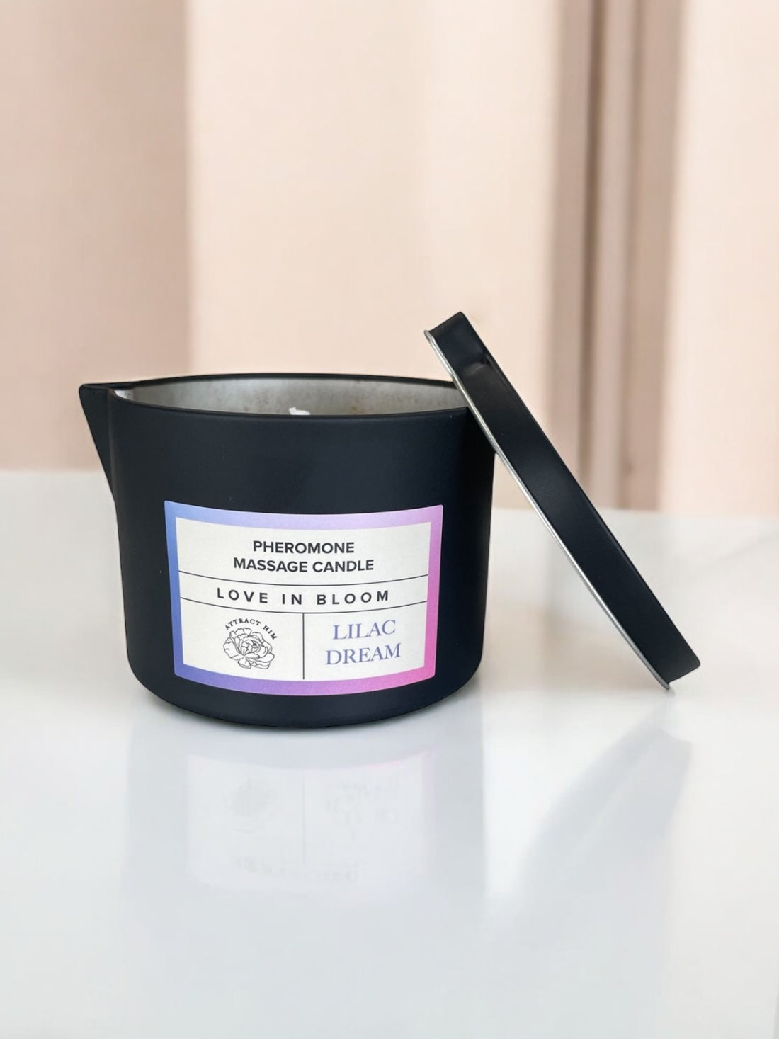 EOL Pheromone Massage Candle - Lilac Dream