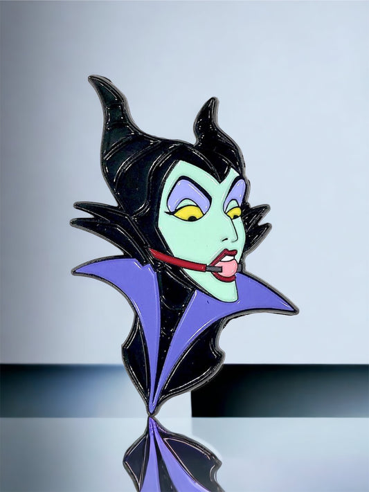 Maleficent Ball Gag Pin