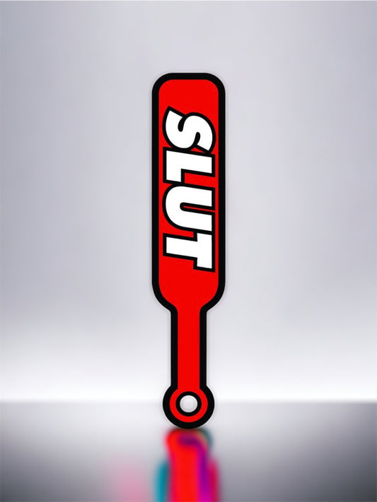Slut Paddle Pin