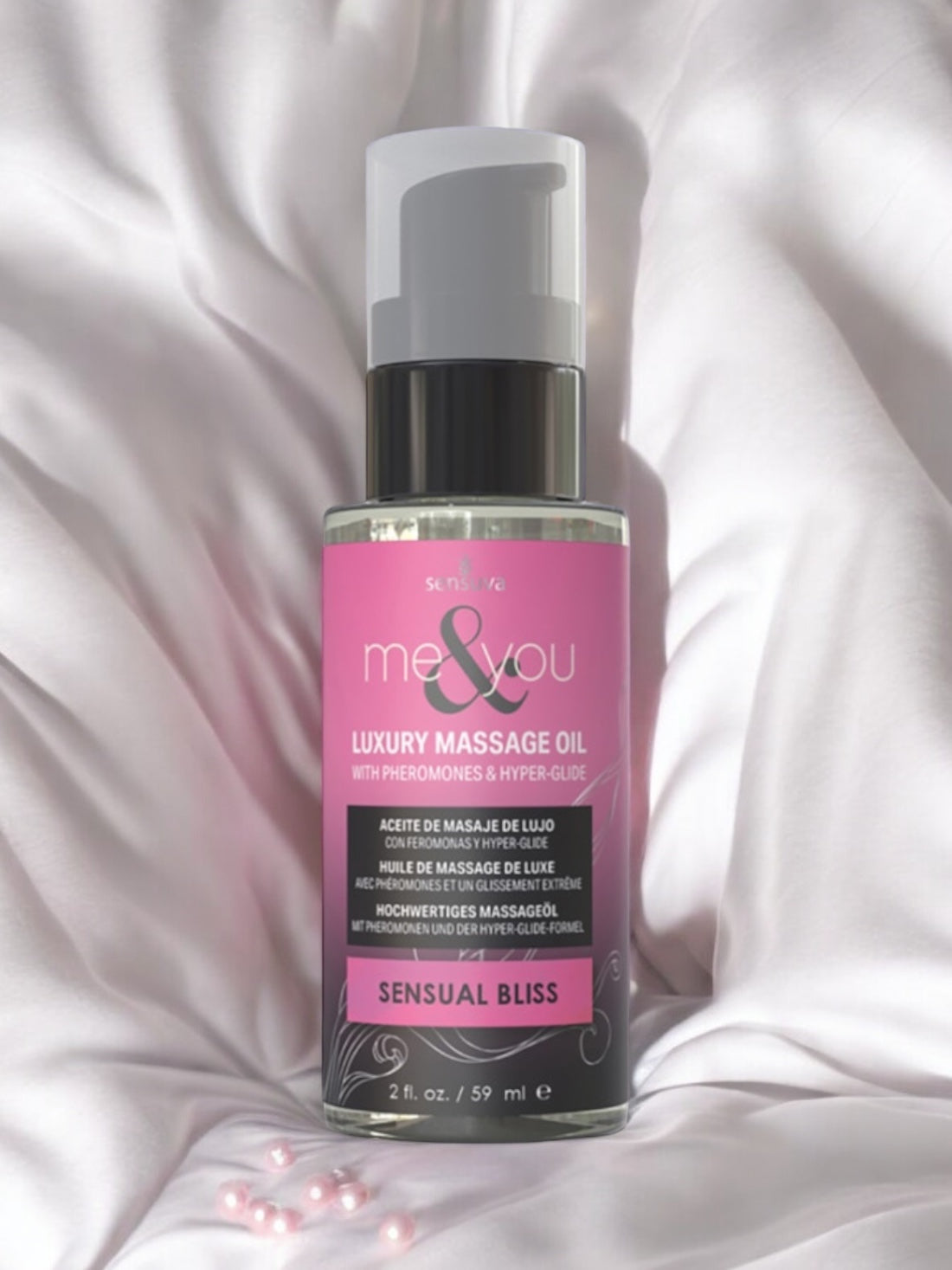 Sensuva Me & You Pheromone Massage Oil - Sensual Bliss