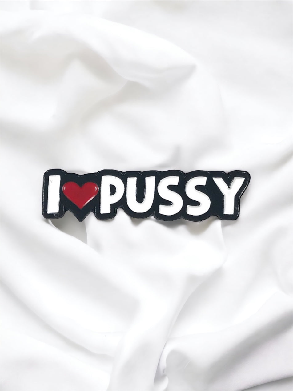I Heart Pussy Pin