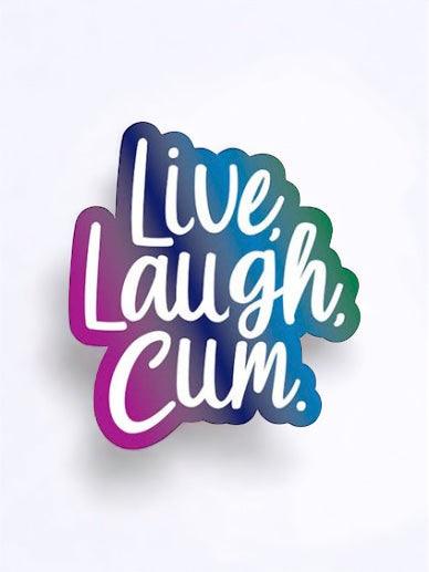 Live Laugh Cum Pin