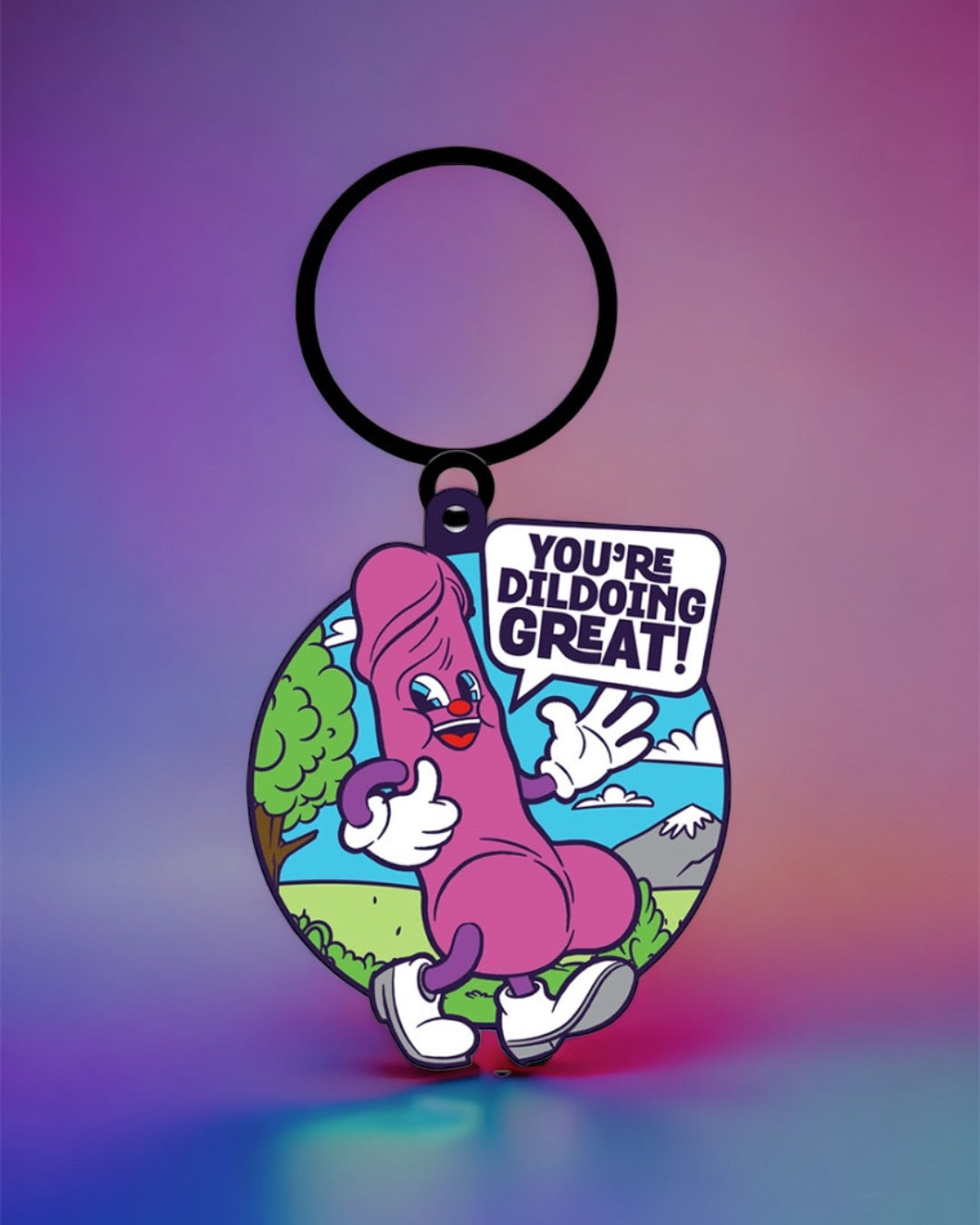 You’re Dildoing Great Keychain