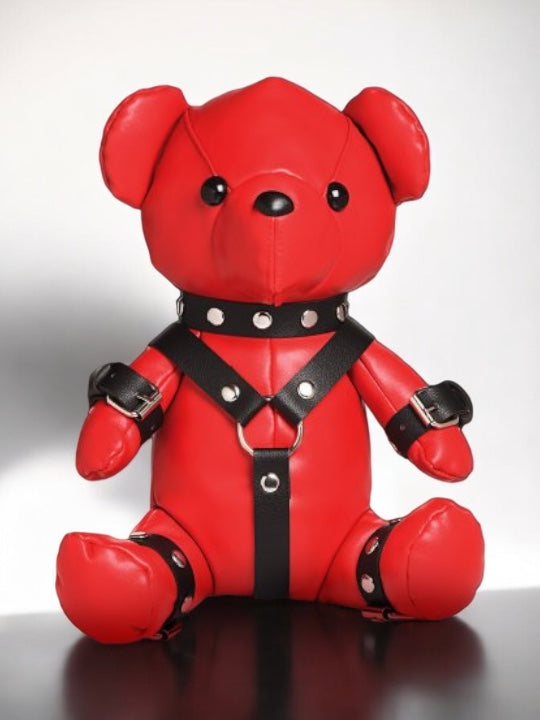 Gimp Teddy Bear - Red