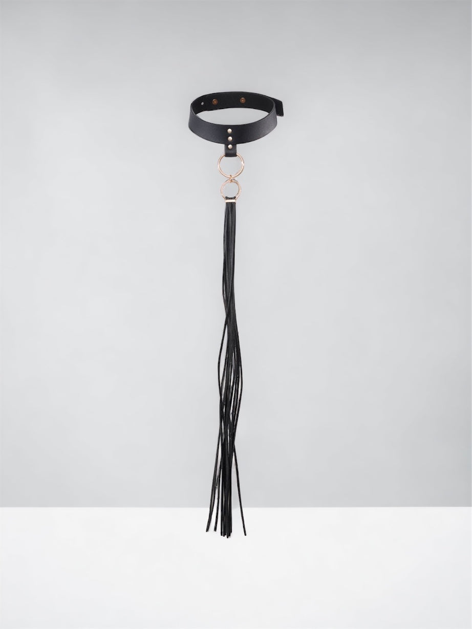 Maze Tassel Choker
