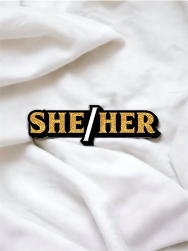 She/Her Pin