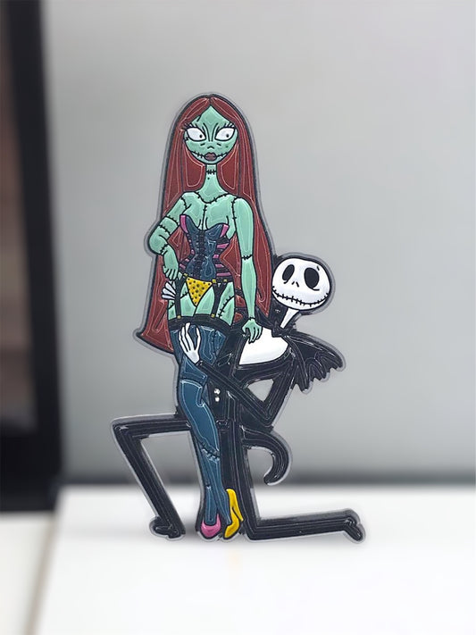 Jack & Sally Pin