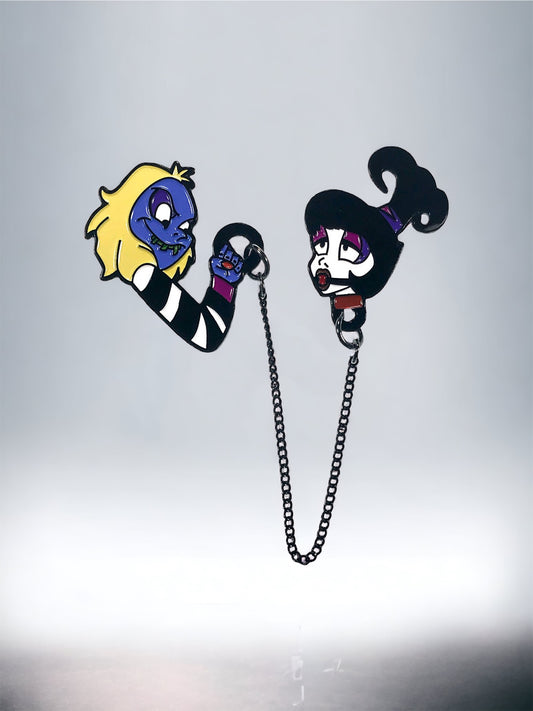 Beetlejuice & Lydia Pin