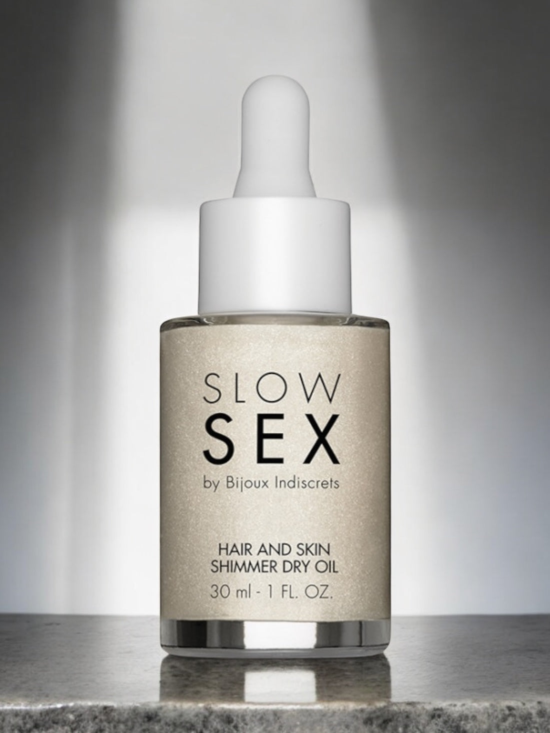 Slow Sex Hair & Skin Shimmer Dry Oil