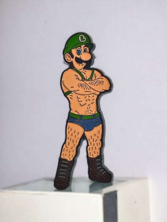 Kinky Luigi Pin