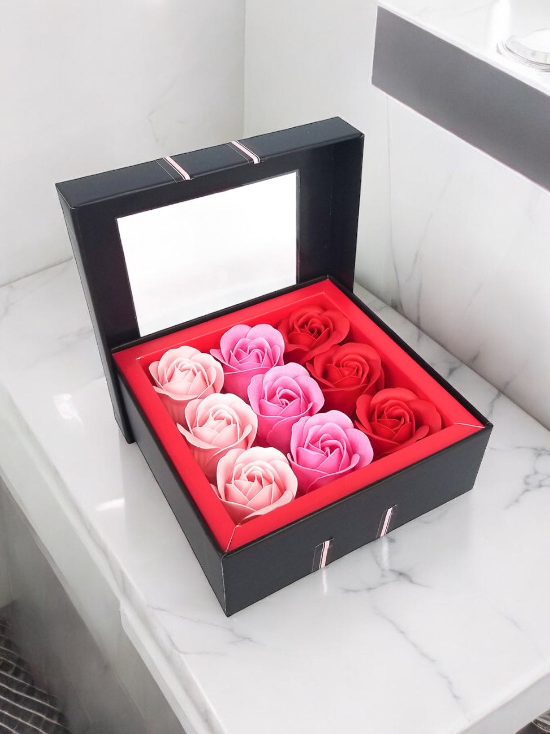 Rose Petals Soap Set