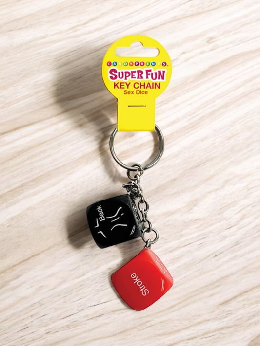 Sex Dice Keychain