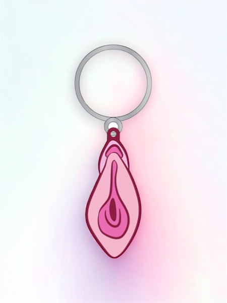 Vulva Keychain
