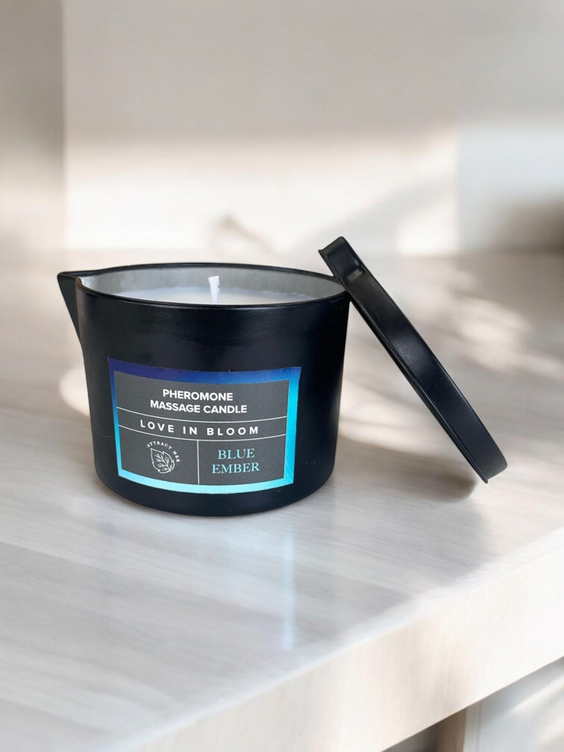 EOL Pheromone Massage Candle - Blue Ember