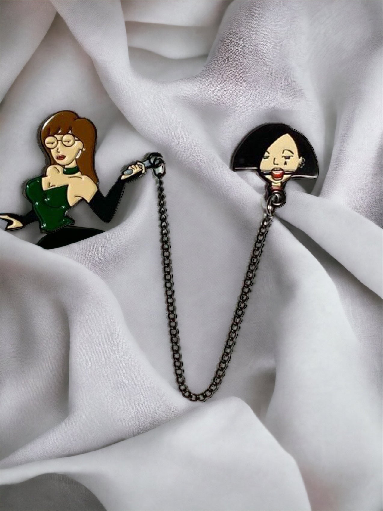 Mistress D & Sub J Duo Pin