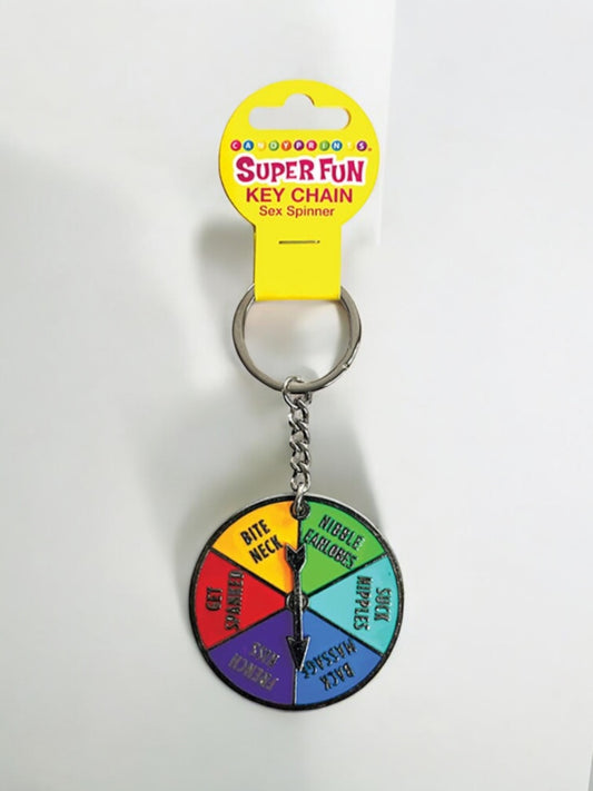 Sex Spinner Keychain