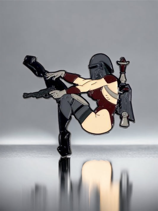 Miss Mando Fett Pin
