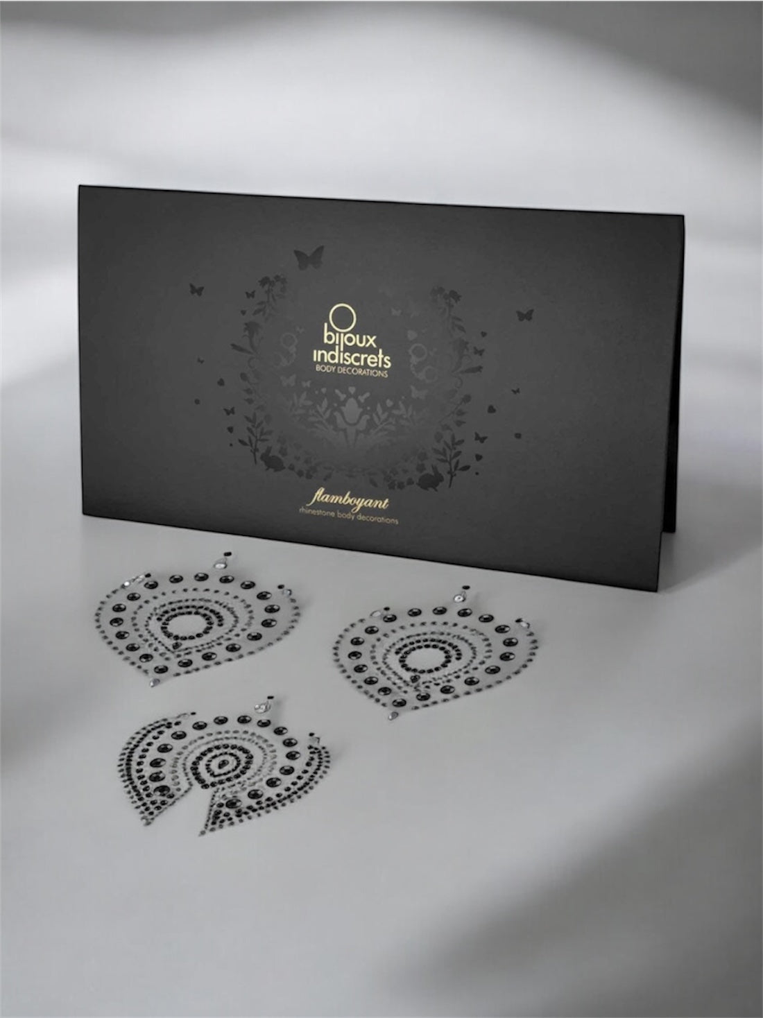Bijoux Indiscrets Flamboyant - Black/Silver