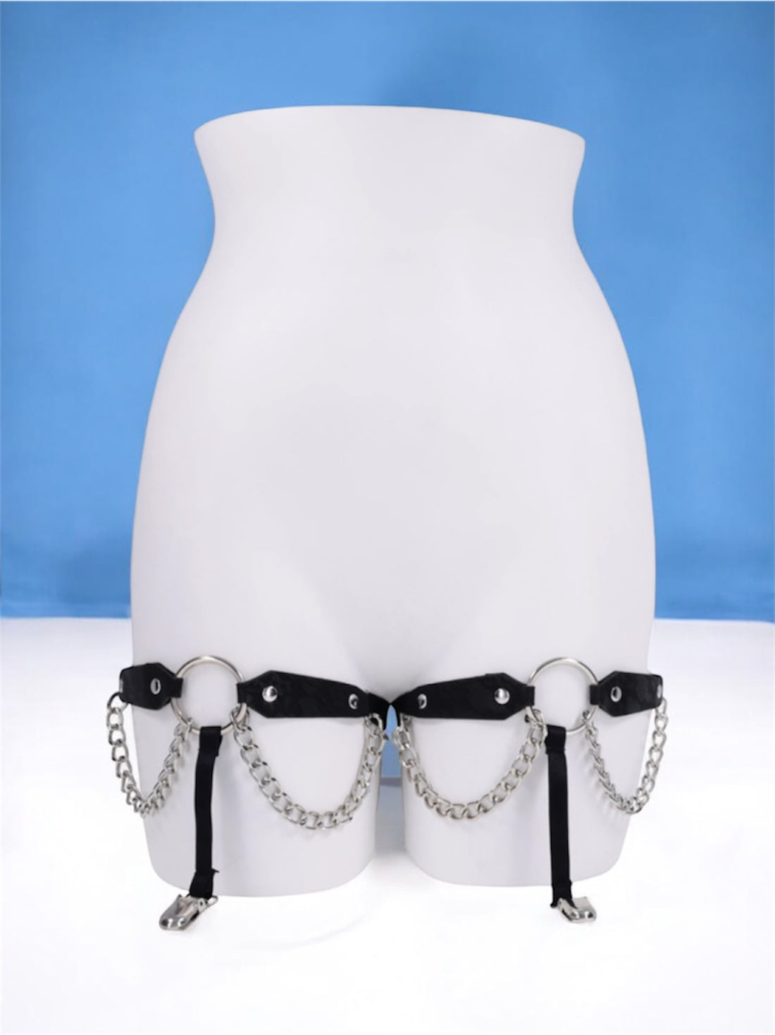 Sex & Mischief Chain Lace Garters