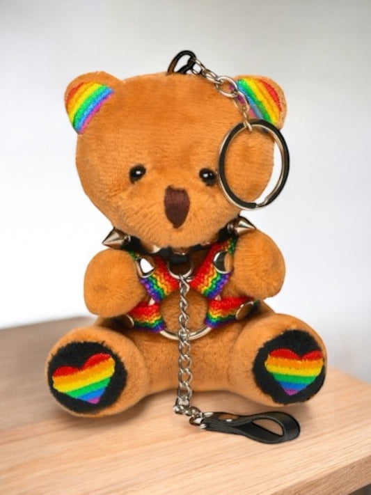 Pride Bear Keychain