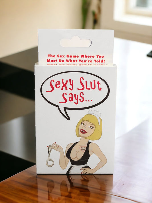 Sexy Slut Says Card Game